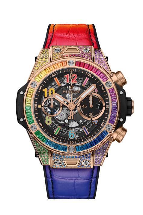 hublot unico sapphire galaxy|big bang king gold 44mm.